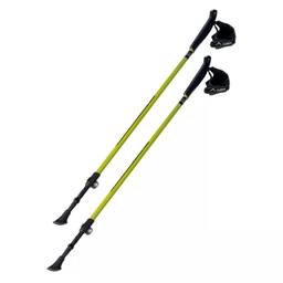 [ECLIPSE-YELLOW GREEN-OS] Палки для скандинавской ходьбы ELBRUS ECLIPSE-YELLOW GREEN