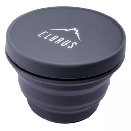 [FOLDBOWL 500ML-DARK GREY-OS] Миска ELBRUS FOLDBOWL 500ML-DARK GREY