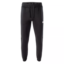 Мужские спортивные штаны HI-TEC NYAN II-BLACK/BLACK MELANGE