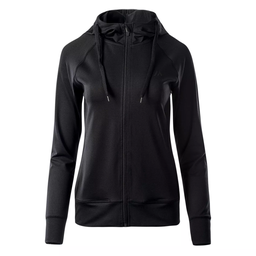 Женская спортивная кофта MARTES LADY CYRA-BLACK