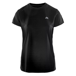 Женская спортивная футболка MARTES ESSENTIALS LADY DIJON-BLACK/REFLECTIVE