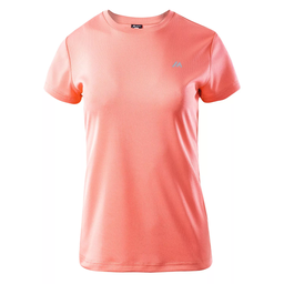 Женская спортивная футболка MARTES ESSENTIALS LADY DIJON-PEACH PINK/REFLECT