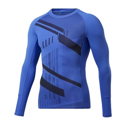 Чоловічий лонгслів Reebok PRINTED COMPRESSION GJ6383