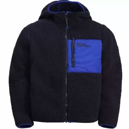 Дитячий фліс Jack Wolfskin ICE CURL HOOD JACKET K 1609232_1010