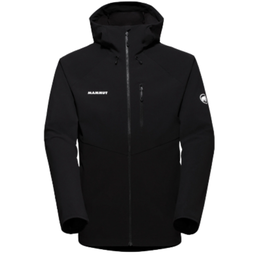 Чоловіча куртка для туризму Mammut Ultimate Comfort SO Hooded Jacket 1011-01910-BLAC