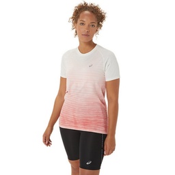 Жіноча спортивна футболка Asics SEAMLESS SS TOP 2012C385-100