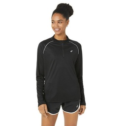 Жіночий лонгслів Asics ICON 1/2 ZIP LS TOP 2012C867-001