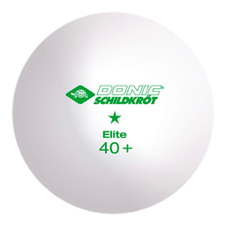 [608310-OS] Набір м'ячів для настільного тенісу Donic Schildkrot 1-Star Elite ball Poly 40+ 608310
