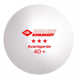 [608530-OS] Набір м'ячів для настільного тенісу Donic Schildkrot 3-Star Avantgarde ball Poly 40+ 608530