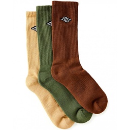 [008MSO-9] Чоловічі зимові шкарпетки Rip Curl DIAMOND CREW SOCK 3-PK 008MSO-9
