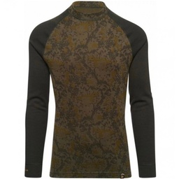 Чоловічий лонгслів Thermowave CAMOUFLAGE MERINO FLOW 16FLOW421-782
