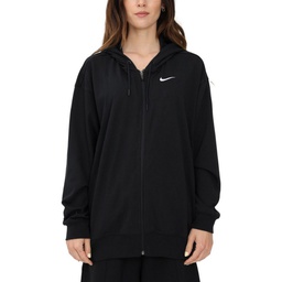 Жіноча толстовка Nike W NSW JRSY OS FZ HOODIE DM6415-010