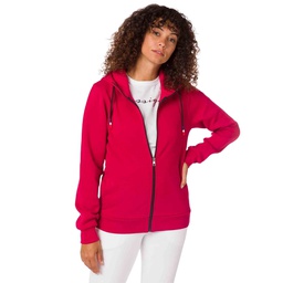 Жіноча спортивна кофта ROSSIGNOL W LOGO SWEAT FZ HOOD FL RLKWS08-311