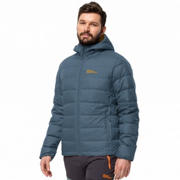 [1207671_C0412] Чоловіча куртка прошита пухова Jack Wolfskin ATHER DOWN HOODY M 1207671_C0412