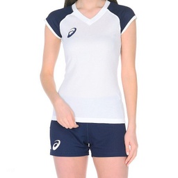 Волейбольная форма женская ASICS WOMAN VOLLEYBALL CAP SLEEVE SET 156862-0001