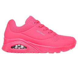 [73667 HTPK] Женские повседневные кроссовки Skechers Uno 73667 HTPK