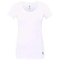 [66003 WHITE] Футболка женская U.S. POLO ASSN 66003