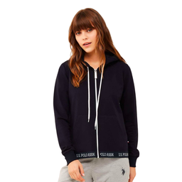 [16599 NAVY] Кофта піжамна жіноча U.S. POLO ASSN 16599