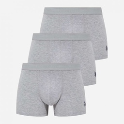 [80173 GREY MLG.] Трусы мужские боксеры набор 3 шт. U.S. POLO ASSN 80173