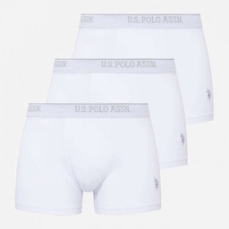 [80097 WHITE] Труси боксери чоловічі набір 3 шт. U.S. POLO ASSN 80097