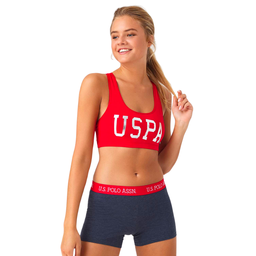 [66264 RED] Комплект женского белья U.S. POLO ASSN 66264